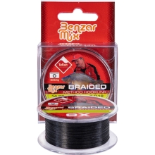 BENZAR MIX - Návazcová šňůrka Braided Method Hooklink Černá 0,25 mm 10 m