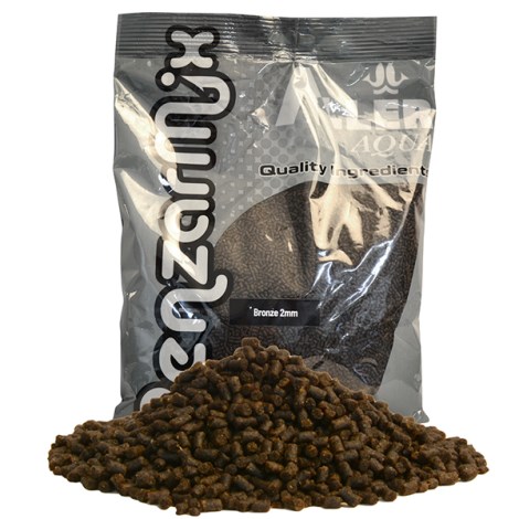 BENZAR MIX - Pelety Aller Aqua Pellet 2 mm 800 g Bronze