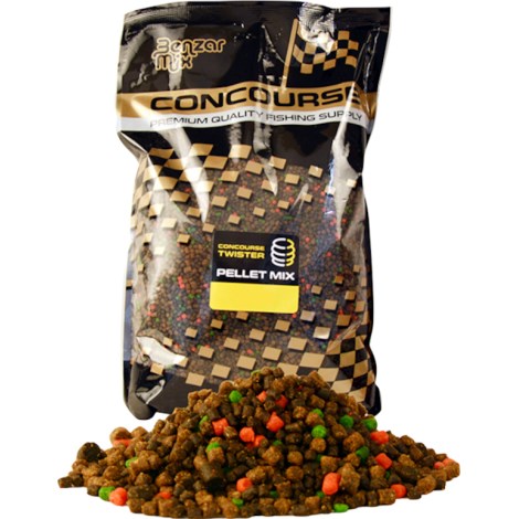 BENZAR MIX - Pelety Concourse Twister Pellet Mix Ananas Kyselina máslová 800 g