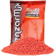 BENZAR MIX - Pelety Fluo Turbo Pellet Jahoda Oliheň 3 mm 800 g