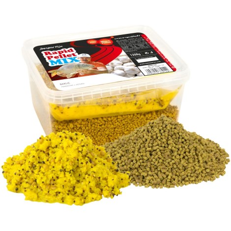 BENZAR MIX - Pelety Rapid Mix 1200 g Česnek