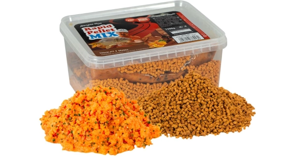 BENZAR MIX - Pelety Rapid Mix 1200 g Čokoláda Pomeranč