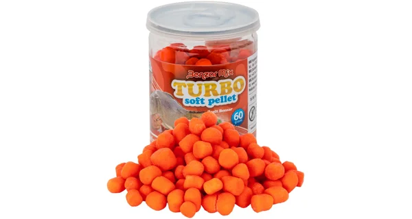 BENZAR MIX - Pelety Turbo Soft Long Life 60 g Čokoláda Pomeranč