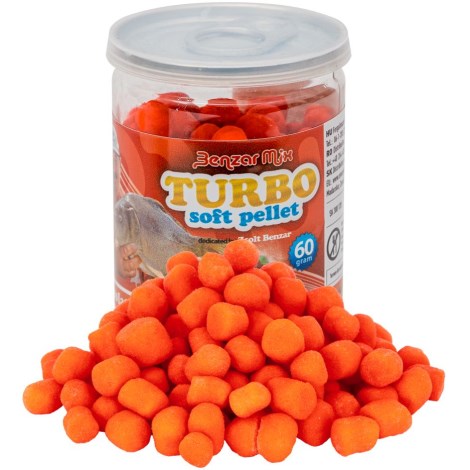 BENZAR MIX - Pelety Turbo Soft Long Life 60 g Čokoláda Pomeranč