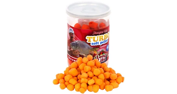 BENZAR MIX - Pelety Turbo Soft Long Life 60 g Jahoda