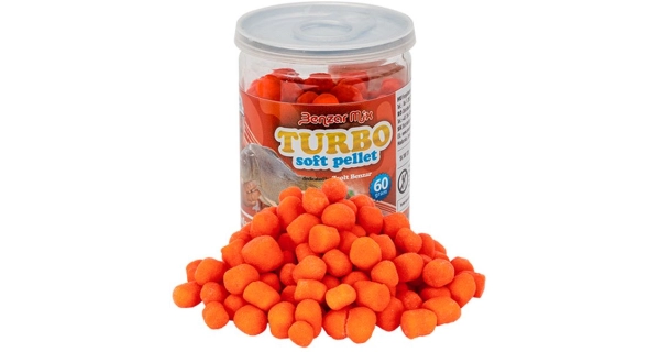 BENZAR MIX - Pelety Turbo Soft Long Life 60 g Lastura