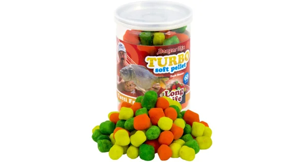 BENZAR MIX - Pelety Turbo Soft Long Life 60 g Tutti Frutti