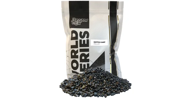 BENZAR MIX - Pelety World Series Pellet Mix 800 g Match Carp