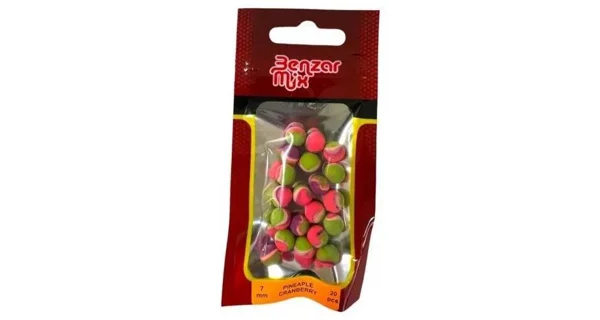 BENZAR MIX - Pop up Instant 4Color 7 mm 20 ks Ananas, brusinka