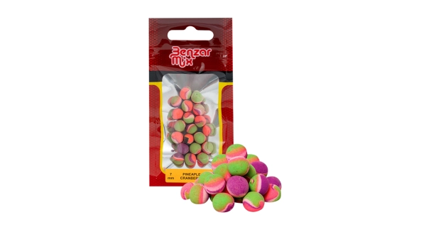 BENZAR MIX - Pop up Instant 4Color 7 mm 20 ks Jahoda, med