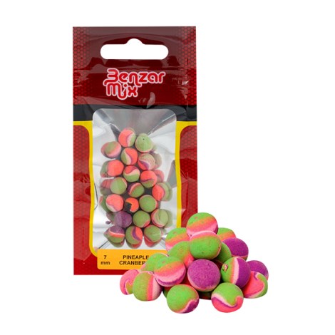 BENZAR MIX - Pop up Instant 4Color 7 mm 20 ks Jahoda, med