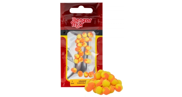 BENZAR MIX - Pop up Instant Bicolor 7 mm 20 ks Čokoláda, pomeranč