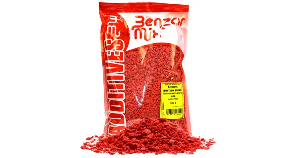 BENZAR MIX - Potápivá anglická vločka 600 g Červená