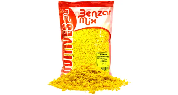 BENZAR MIX - Potápivá anglická vločka 600 g Žlutá