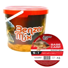 BENZAR MIX - Sada krmení Base Carp Bucket Set 5in1