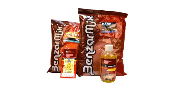 BENZAR MIX - Sada krmení Base River Bucket Set 4in1