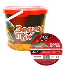 BENZAR MIX - Sada krmení Base River Bucket Set 4in1