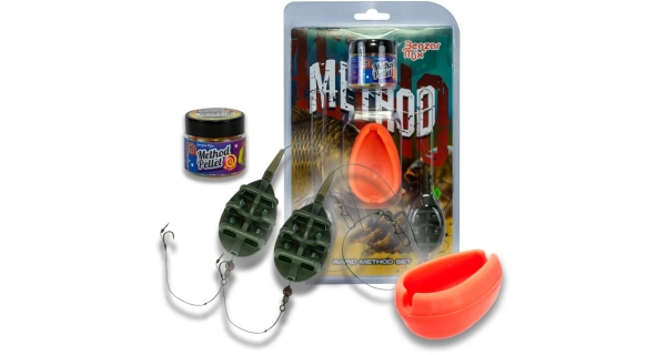 BENZAR MIX - Sada krmítek s montáží Rapid Method Set 2 x 40 g