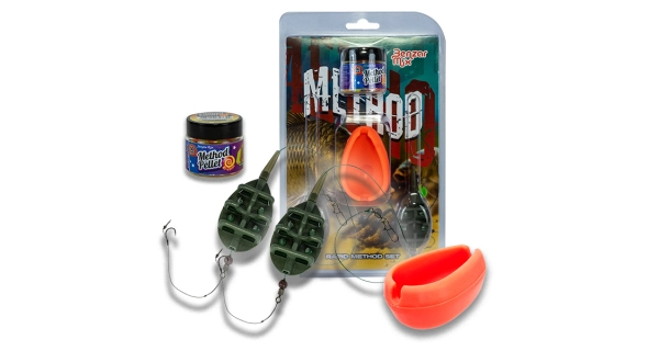 BENZAR MIX - Sada krmítek s montáží Rapid Method Set 2 x 60 g