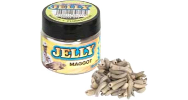 BENZAR MIX - Umělí kostní červi Jelly Baits Fluorescenční 100 ks