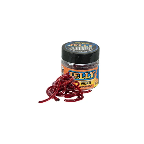 BENZAR MIX - Umělý červ Jelly Baits Fish Meal Worm