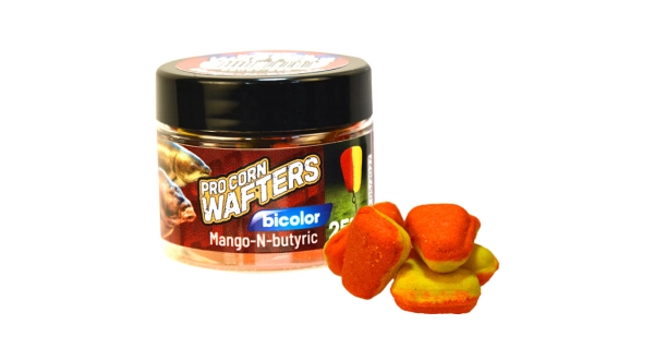 BENZAR MIX - Wafters Bicolor Pro Corn 14 mm 25 g Mango Kyselina máselná