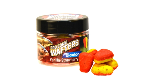 BENZAR MIX - Wafters Bicolor Pro Corn 14 mm 25 g Vanilka Jahoda