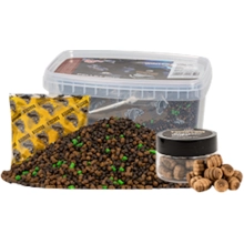 BENZAR MIX - Zimní sada Pellet box + aroma + boilies Concourse Twister Green Betain 400 g 150 ml 30 ml