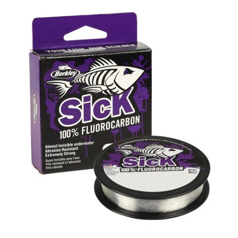 BERKLEY - Fluorocarbon SicK Leader Čirý 0,18 mm 2,3 kg 50 m