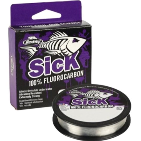 BERKLEY - Fluorocarbon SicK Leader Čirý 0,30 mm 7 kg 50 m