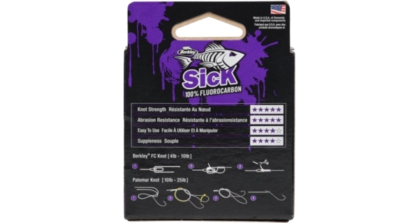 BERKLEY - Fluorocarbon SicK Leader Čirý 0,30 mm 7 kg 50 m
