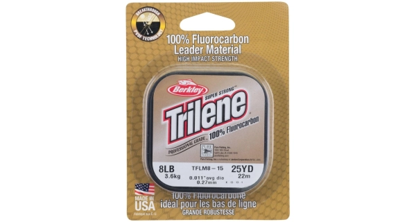 BERKLEY - Fluorocarbon Trilene Leader Čirý 0,30 mm 7 kg 25 m