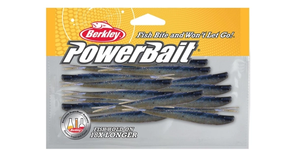 BERKLEY - Gumová nástraha aromatizovaná Powerbait® minnow 8 cm black shad