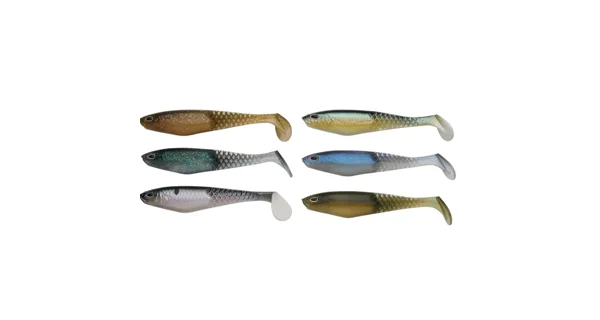 BERKLEY - Gumová nástraha Cullshad Mixpack Clearwater 10 cm 6 ks