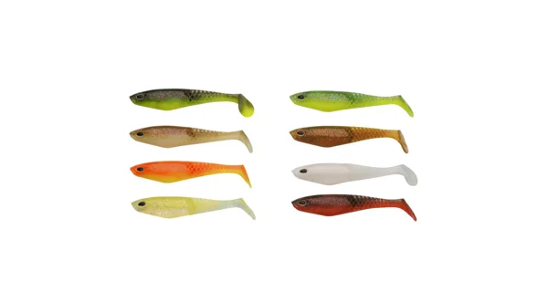 BERKLEY - Gumová nástraha Cullshad Mixpack Darkwater 7,5 cm 8 ks