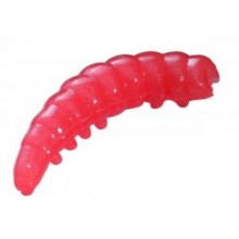 BERKLEY - Gumová nástraha vosí larva Powerbait Honey Worm 2,5 cm Červená 55 ks