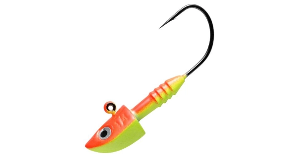 BERKLEY - Jigová hlavička Jig All Round vel. 1/0 7 g 5 ks Fluo