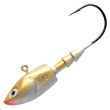 BERKLEY - Jigová hlavička Jig Deep vel. 3/0 7 g 3 ks Bronze Gold