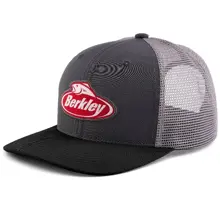 BERKLEY - Kšiltovka Performance Trucker Cap Charcoal Black Grey