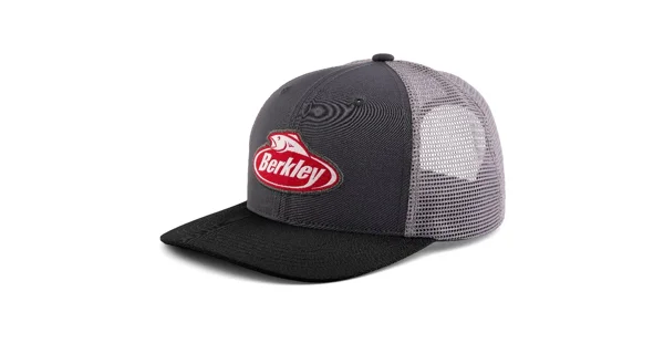 BERKLEY - Kšiltovka Performance Trucker Cap Charcoal Black Grey