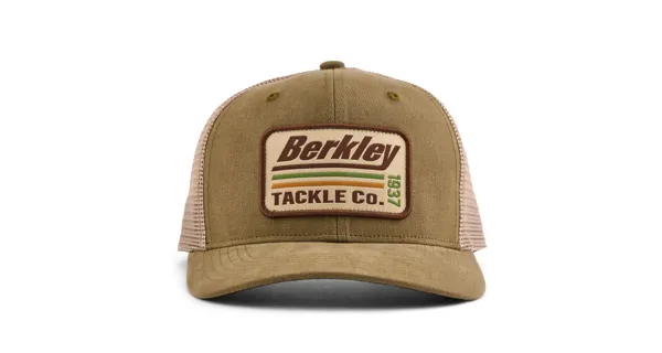 BERKLEY - Kšiltovka Striper Trucker Brown Charcoal