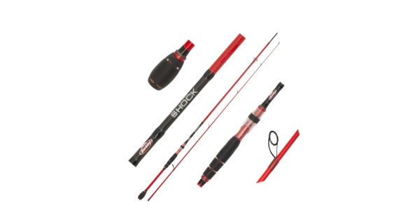 BERKLEY - Přívlačový prut Lighting Shock Red Spin MH 2,7 m 15-45 g