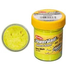 BERKLEY - Pstruhové těsto PowerBait Trout Bait Natural Glitter 50 g Corn