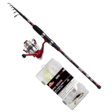 BERKLEY - Set prutu s navijákem Catch More Fish Spin Tele Combo 2,1 m 10-30 g