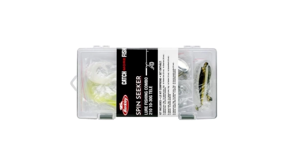 BERKLEY - Set prutu s navijákem Catch More Fish Spin Tele Combo 2,1 m 10-30 g