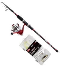 BERKLEY - Set prutu s navijákem Catch More Fish Spin Tele Combo 2,4 m 10-40 g