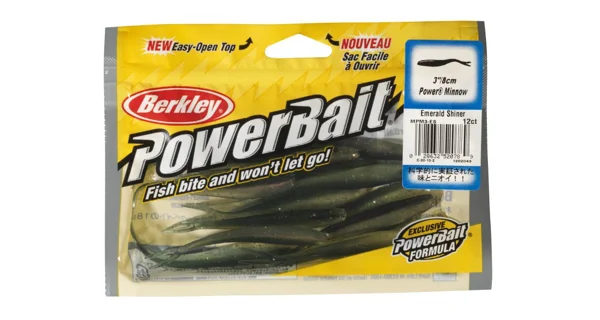BERKLEY - Smáček Powerbait Minnow 10 cm 10 ks Smelt