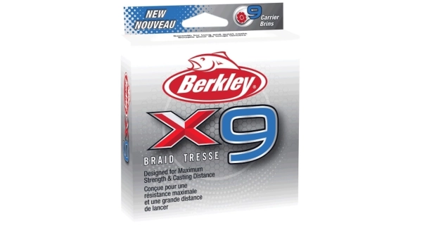 BERKLEY - Šňůra X9 Crystal 0,14 mm 14,2 kg 150 m