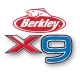BERKLEY - Šňůra X9 Low Vis Green 150 m 0,08 mm 7,6 kg