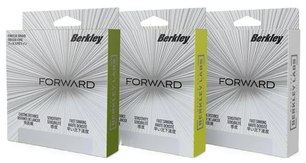 BERKLEY - Spékaná šňůra Forward Flame Green 0,08 mm 2,05 kg 150 m